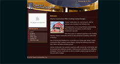 Desktop Screenshot of charterconst.com